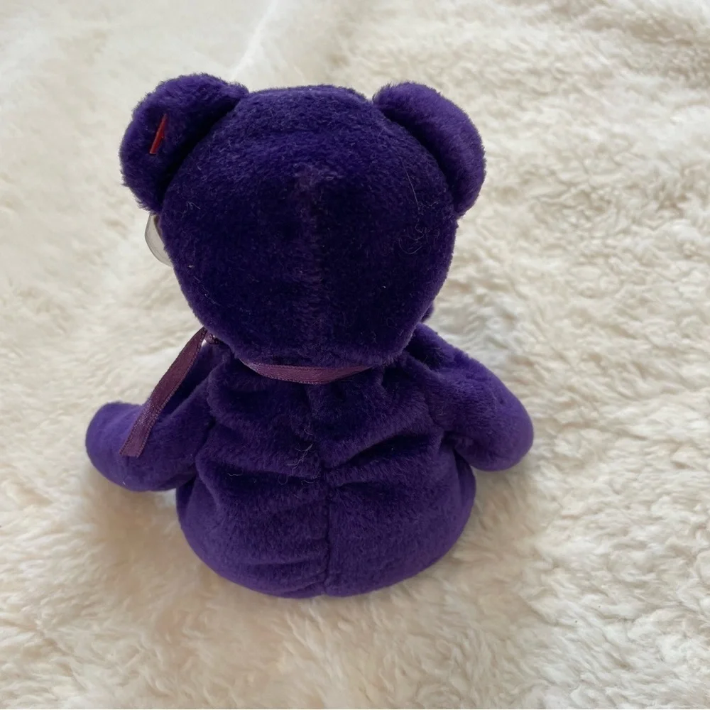 Rare Collectible Alert: 1st Edition Ty Beanie Baby PRINCESS Diana‎ Bear 1997